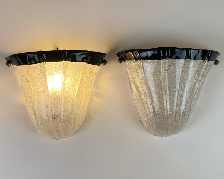 Murano Wall Lamps from 1980'