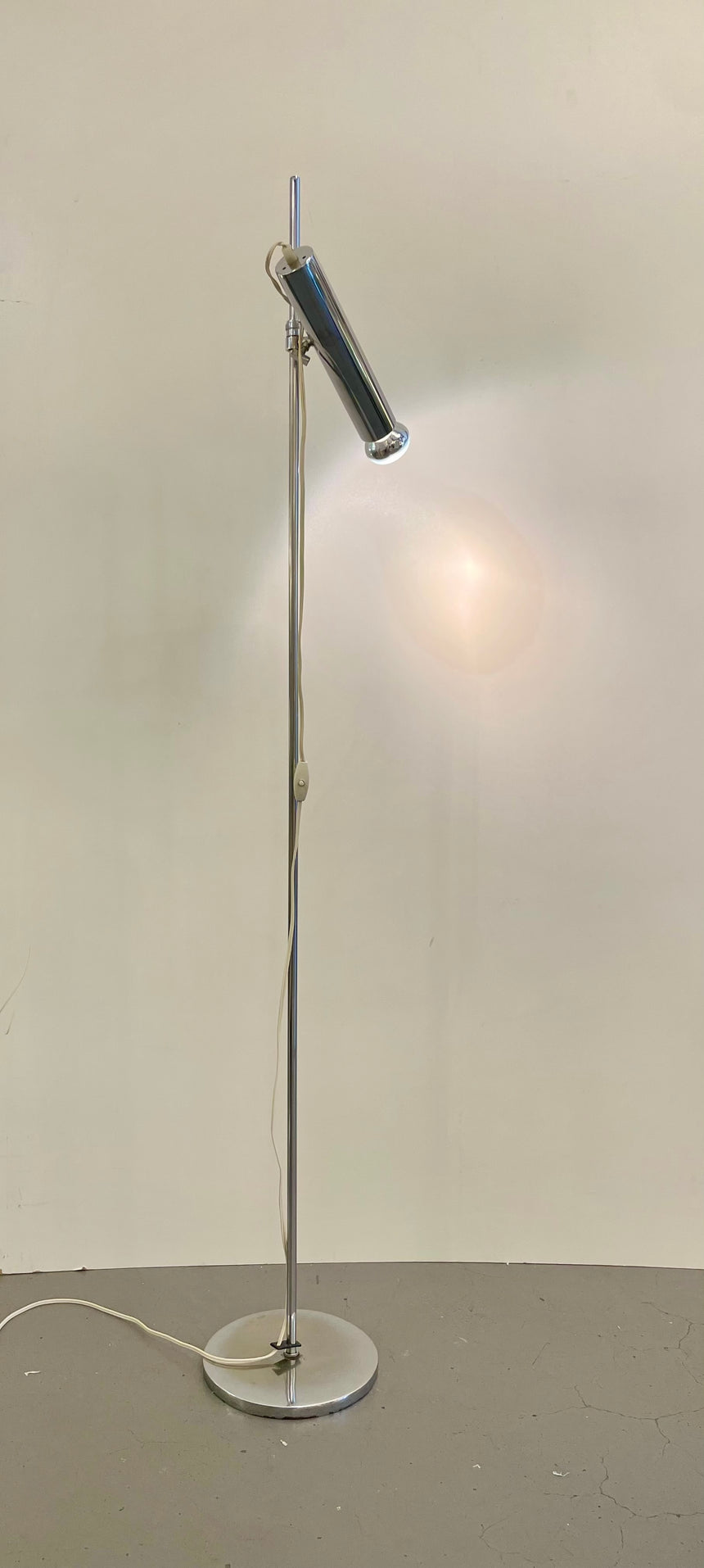 Chromed Floor Lamp from 1960'
