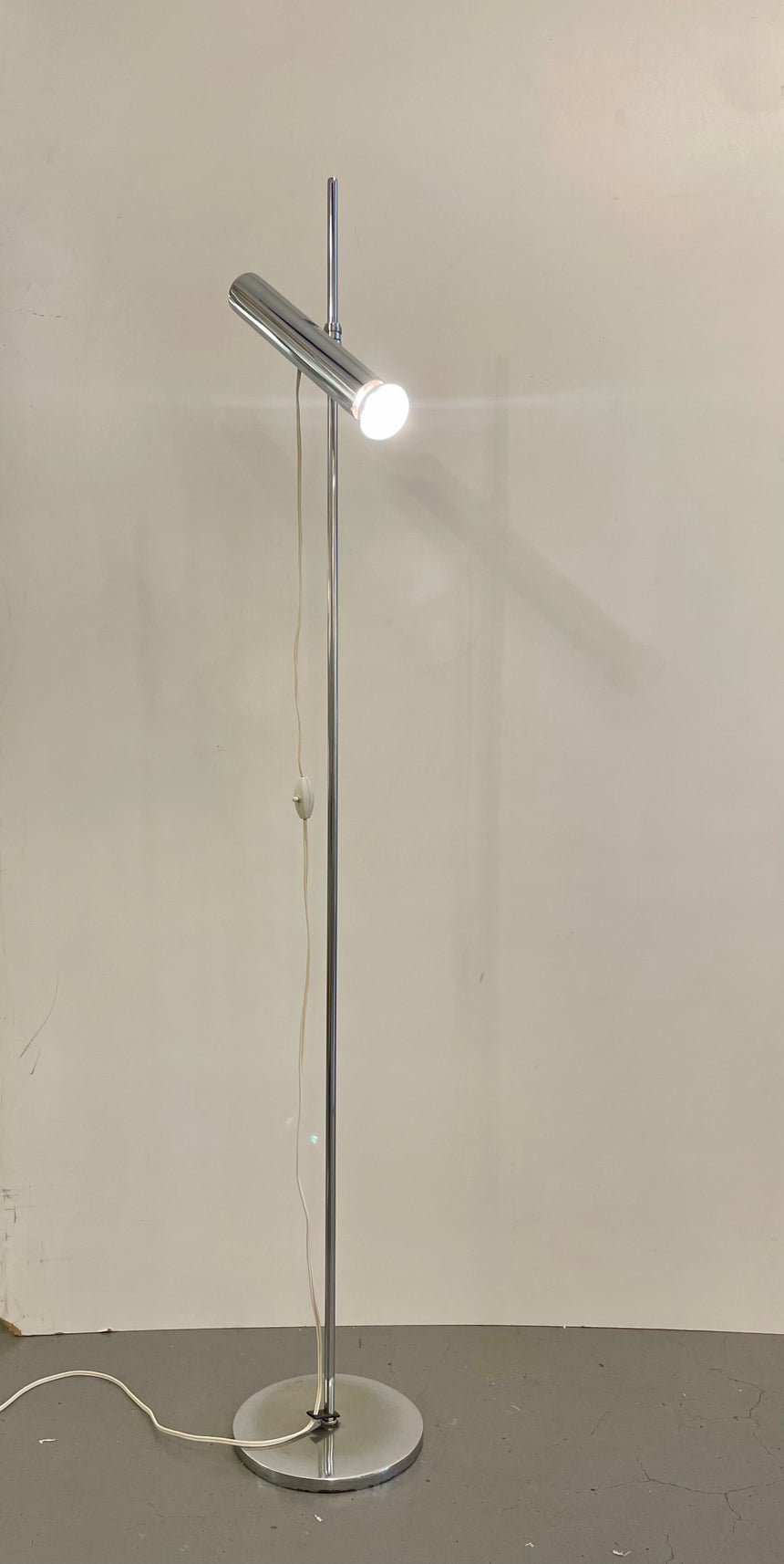 Chromed Floor Lamp from 1960'