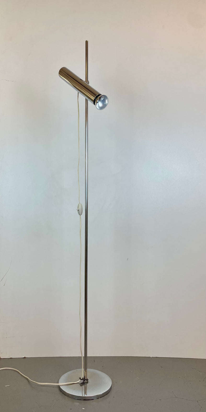 Chromed Floor Lamp from 1960'