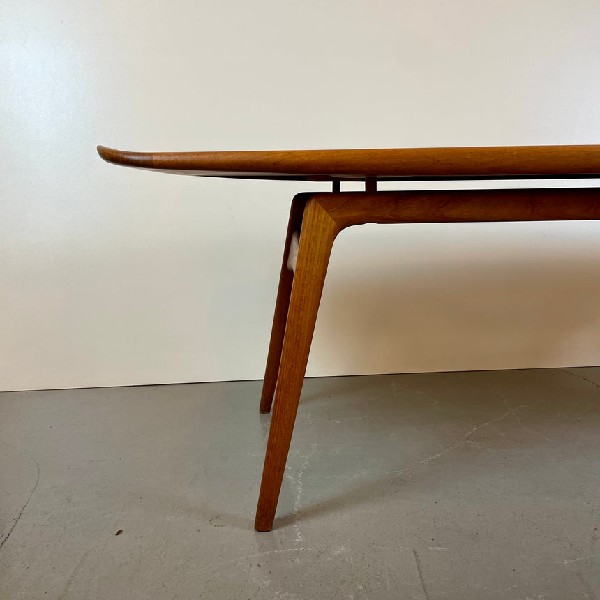 Surfboard Coffee Table by Arne Hovmand-Olsen for Mogens Kold