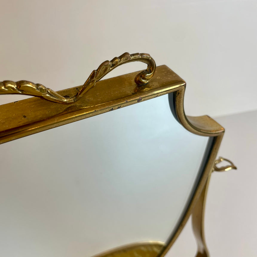 Brass Mirror att. Gio Ponti from 1940'