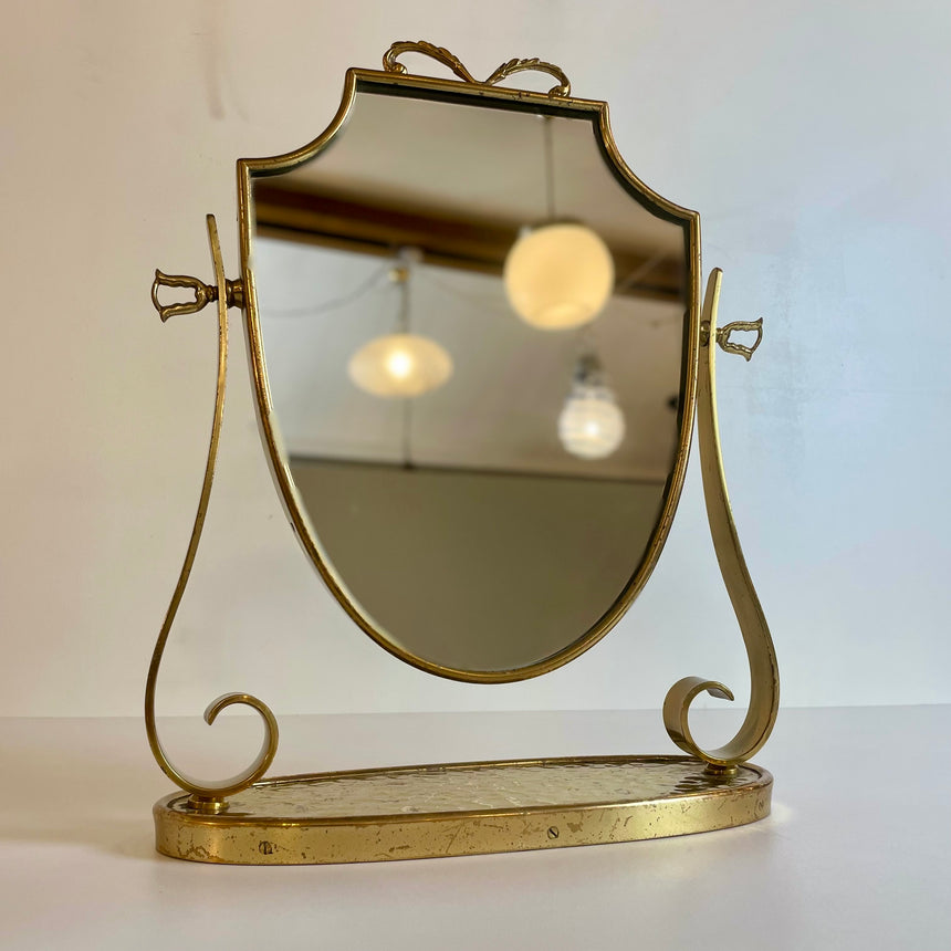 Brass Mirror att. Gio Ponti from 1940'
