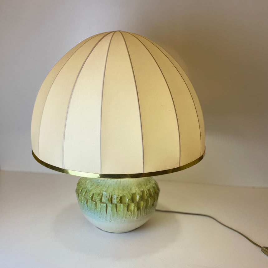 Italian Ceramic Table Lamp from 1970'