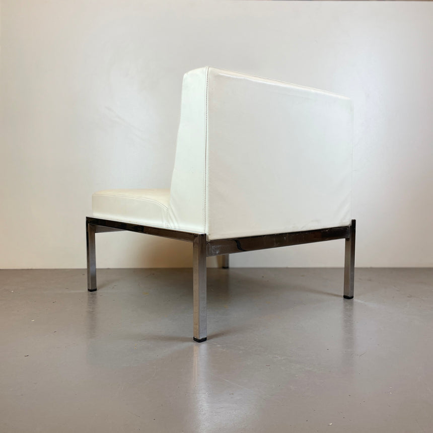 Set of Two Samourai Low Armchair by Joseph-André Motte for Airbone from 1970'