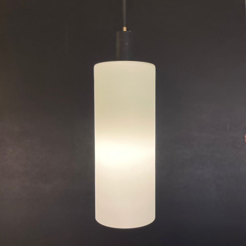 Opaline Suspended Light by Stilnovo from 1950'