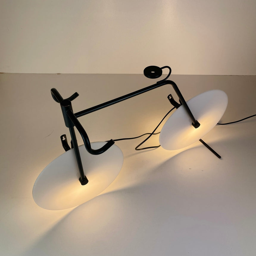 Bicycle Wall or Table Lamp by BAG Turgi from 1980'