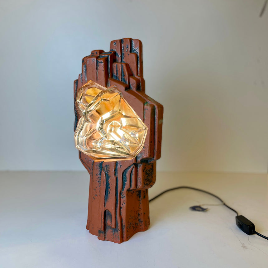 B&W Murano Table Lamp from 1980'