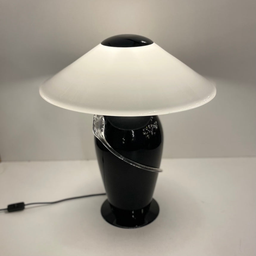 B&W Murano Table Lamp from 1980'