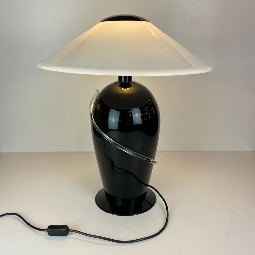 B&W Murano Table Lamp from 1980'