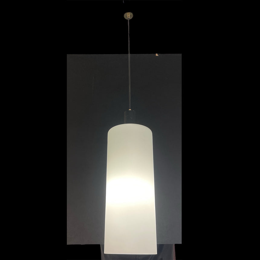 Opaline Suspended Light by Stilnovo from 1950'