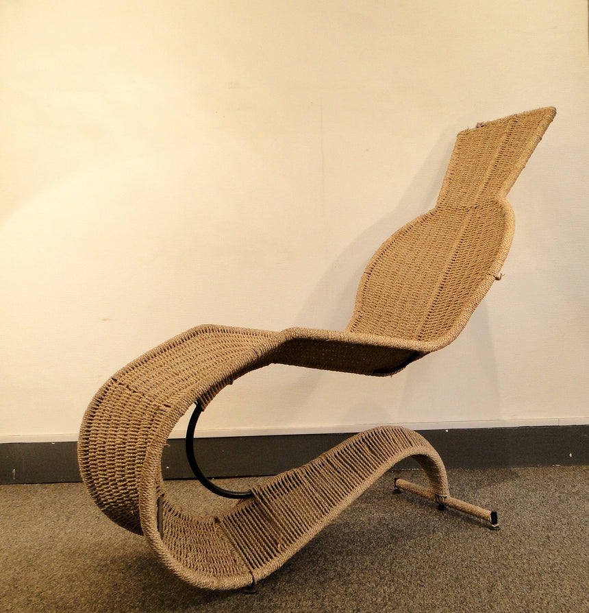 Set of Two Samourai Low Armchair by Joseph-André Motte for Airbone from 1970'