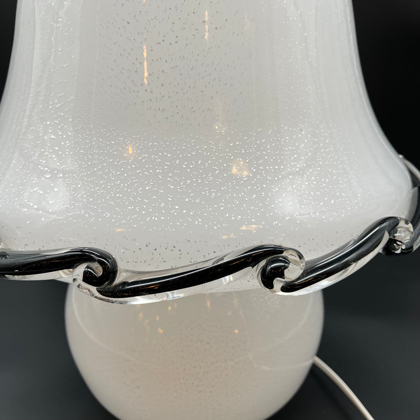 Large 1980's mushroom lamp